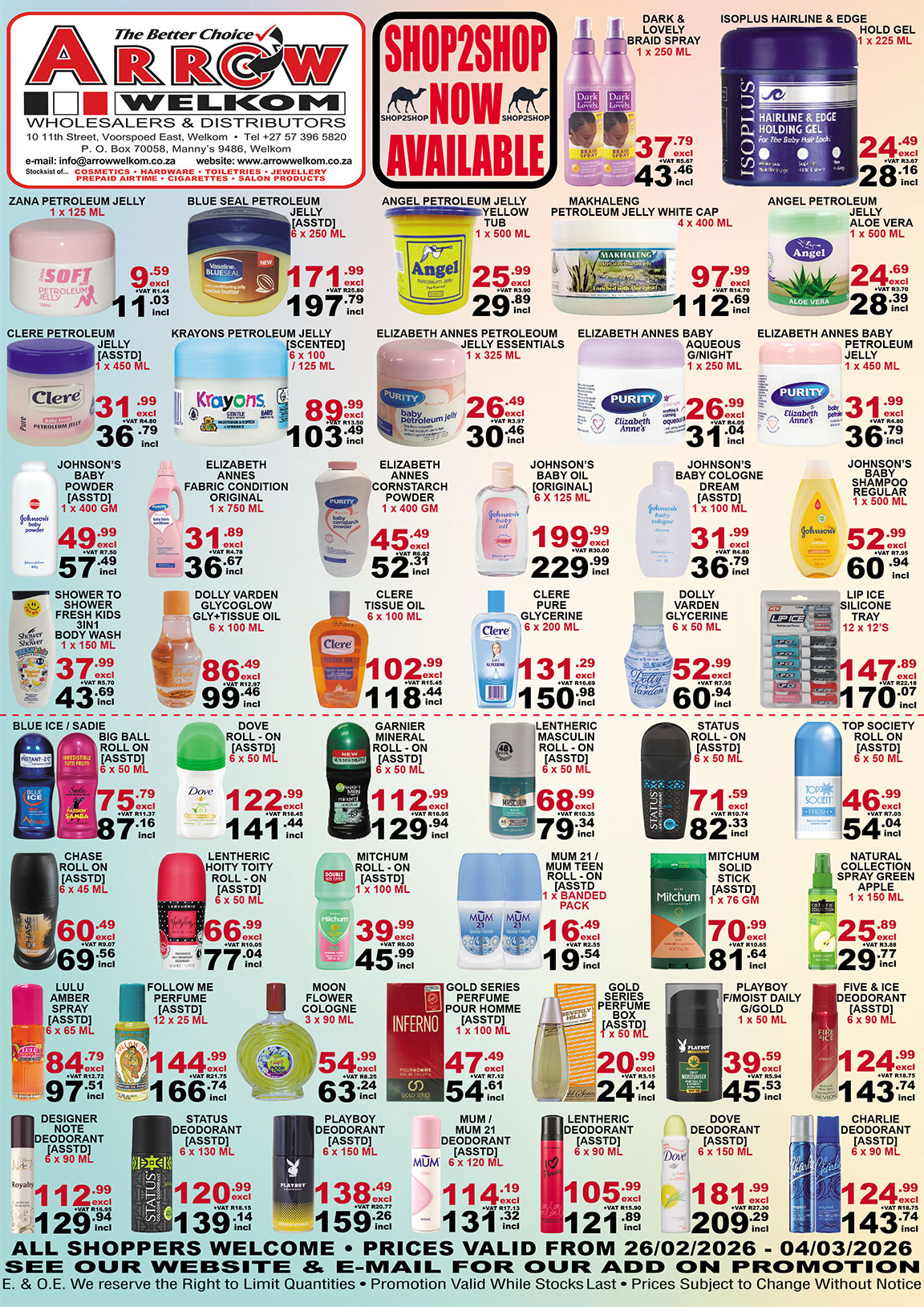 ArrowWelkomAdvert26022026A4PAGE4