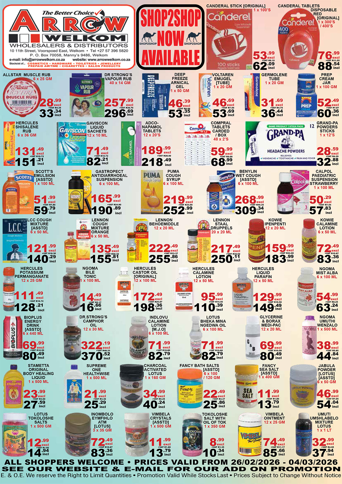ArrowWelkomAdvert26022026A4PAGE5